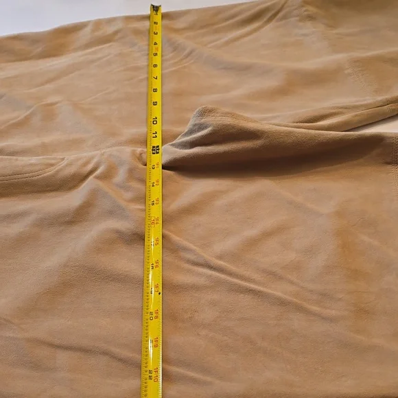Doncaster Womens Luxury Suede In Khaki/Camel. These Pants Are Custom Fit $60 - Picture 5 of 10